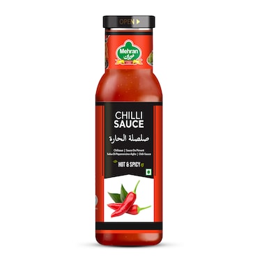 Mehran Hot And Spicy Red Chilli Sauce 290g