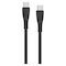 توتولايف فليكس بي دي كابل شحن البيانات USB-C إلى USB-C أسود 1 متر