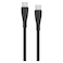 TotuLife Flex Series PD USB-C To USB-C Data Sync Charging Cable Black 1m