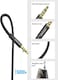 Vention 3.5mm Audio Mic Extension Cable, Headphone Extension Cable 4 Pole 3.5mm Audio Extension Cable Stereo Audio Cable, Gold Plated Interface Nylon Braided Cable, For Headset/TV/Laptop (1M)