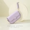 Quilted Crossbody Bag with Chain Accent and Detachable Strap
