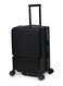 Morano Luggage Lightweight Hardside Carry-On Trolley Bag With 4 Spinner Wheels Tsa Lock, 20 Inch (Black)