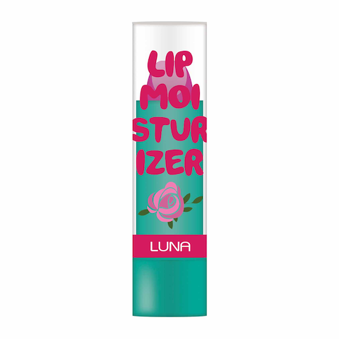 Luna Lip Balm, Rose - 4 gm