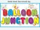 Buena Ventura's Themez Only Metallic Balloons / Foil Combo - Aqua , White with Star Foil - Pack of 33 pcs