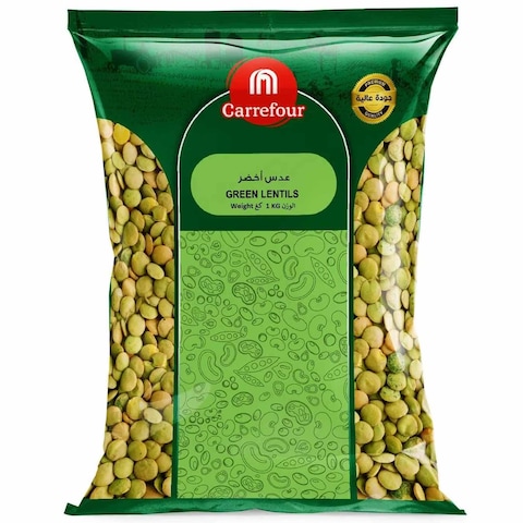 Carrefour Green Lentil 1 Kg