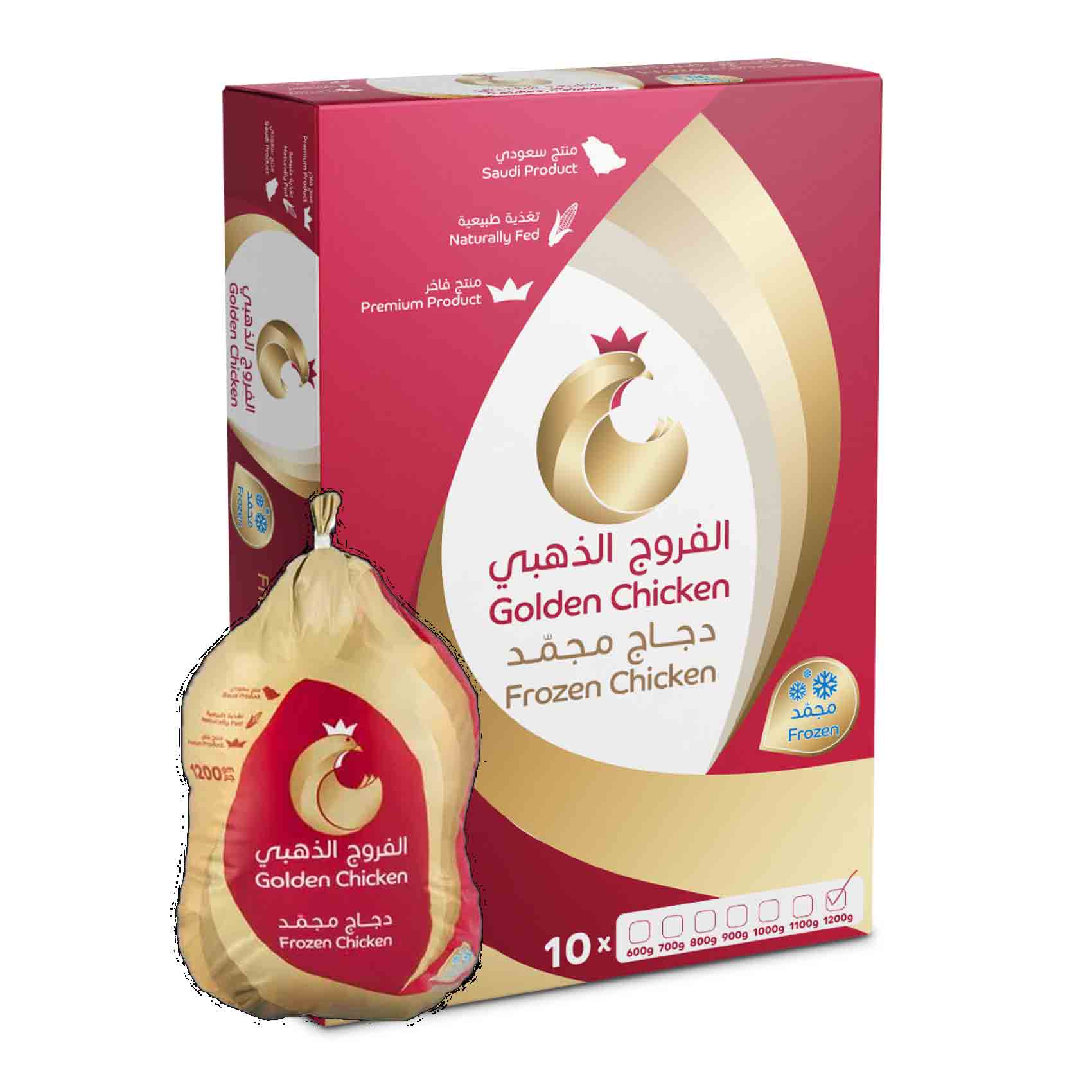 دجاج مجمد 1200جرام ×10