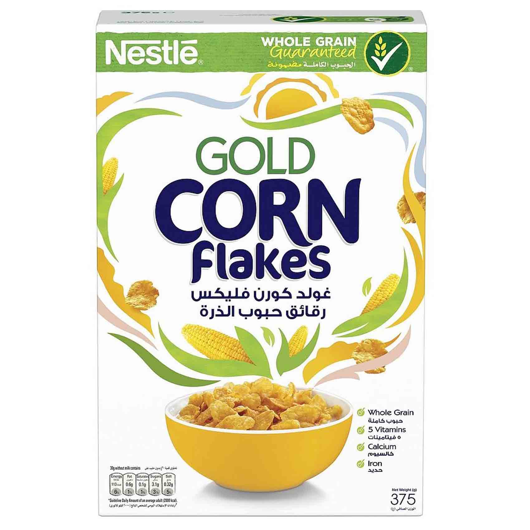 Nestle Gold Corn Flakes 375 Gram