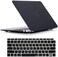 Ntech Case Only Compatible With Macbook Air 13 Inch 2019 2018 Release A1932 - Protective Snap On Hard Shell Cover And Keyboard Cover For New Version Macbook Air 13 With Touch Bar, Black Ntech