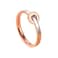 Aiwanto Forever Love Hand Ring Finger Ring Gift for Valentine's Day Ring