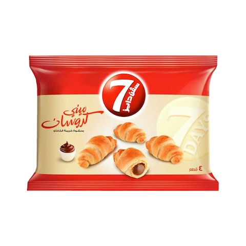 Buy 7 Days Mini Croissant With Cocoa Cream Filling 44g in Saudi Arabia