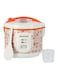 Electric Rice Cooker With Steamer KNRC6022 White &amp; Pink