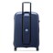 Delsey Belmont 4 Wheel Hard Casing Luggage Trolley Set of 2 Blue 55cm+81cm