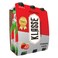 Klasse Strawberry Flavored Malt Drink, Glass Bottle 330ml&times; 6