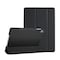Trands iPad 10.2 Inch Ultra Slim Case Fold Cover Auto Sleep And Wake Folio Back Case 10.2 Inches Trifold Stand Cover CC8929, Black