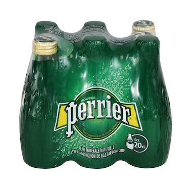 بيرييه مياه معدنية طبيعية 200 مل ×6