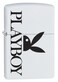 Zippo Playboy Windproof Lighter White Matte