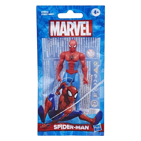 Marvel Avengers E5556 Spider Man Toy Red And Blue 3.75 Inch