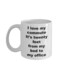 muGGyz Printed Coffee Mug White
