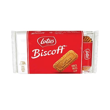 Lotus Biscoff Snacks Pack 124G