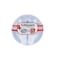 Hotpack White Plastic Plate 10 inch 25 Pieces + White Plastic Cup 6 ounce, 50 Pieces