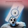 Moxedo Magnetic Protective Case 360 Protection Clear Case Hard PC with Built-in Strong Magnets Compatible with MagSafe Designed for iPhone 14 Pro 6.1 inch (Blue)