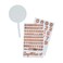 Acrylic Cake Topper &amp; x2 Rose Gold Sticker Sheets