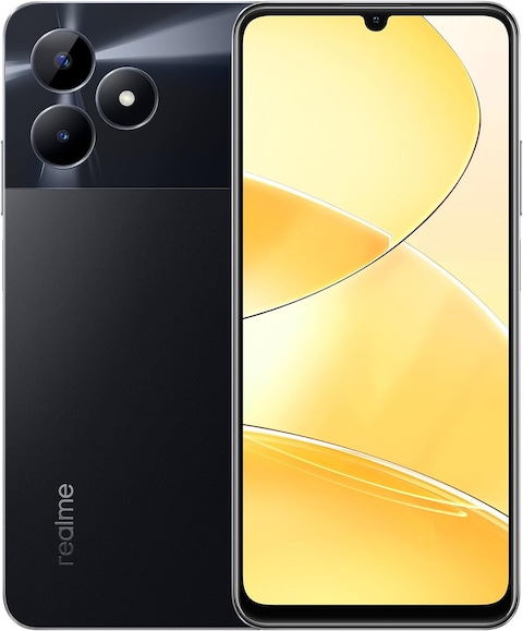 Realme C51 Dual-SIM 128GB ROM + 4GB RAM 4G (Carbon Black) - Middle East Version