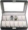 Generic Watch Organizer Box - Black