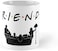 Papeyone Friends F.R.I.E.N.D.S Ceramic White Mug