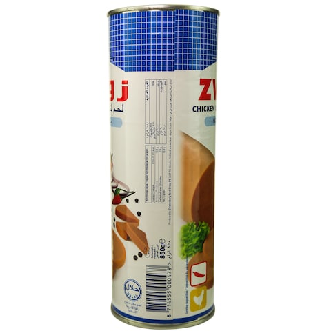 Zwan Hot And Spicy Chicken Luncheon Meat 850g