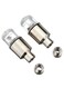Generic 2-Piece LED Flash Tyre Wheel Valve Cap Light