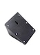 Voberry - 12 LED Solar Power Pir Motion Sensor Wall Light Outdoor Waterproof Lamp Black 1*1*1centimeter