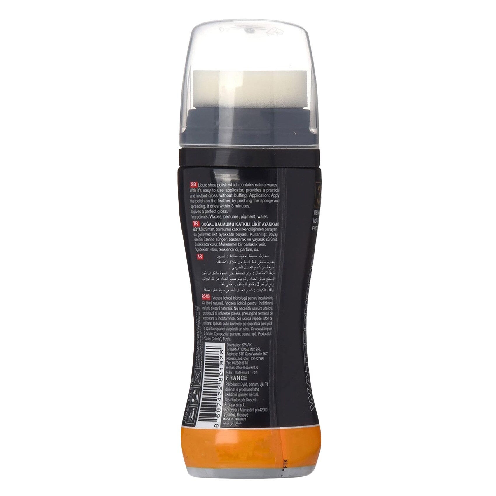 Smart Diamond Shoe Polish Liquid 100 Ml Black product thumbnail 2