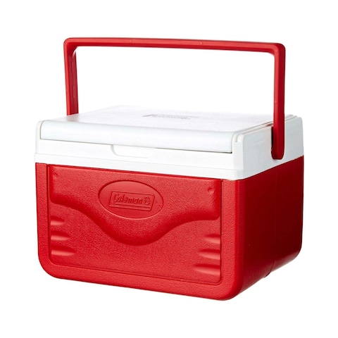 Coleman Cooler Box With Flip Lid - 6 Liters - Red
