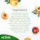 Activia Full Fat Peach And Apricot Stirred Yoghurt 120g Pack of 8
