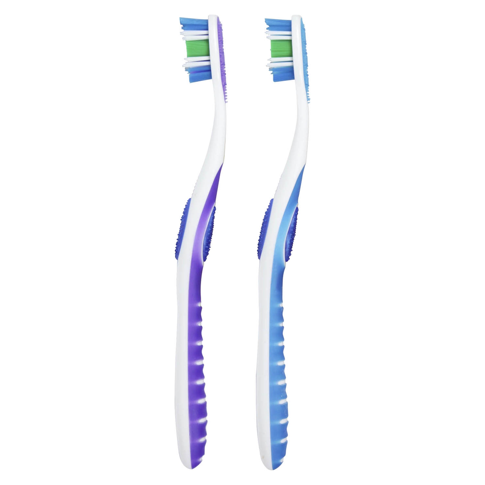 Colgate 360 Medium Toothbrush With Tongue Cleaner Multi Pack 2 Pcs