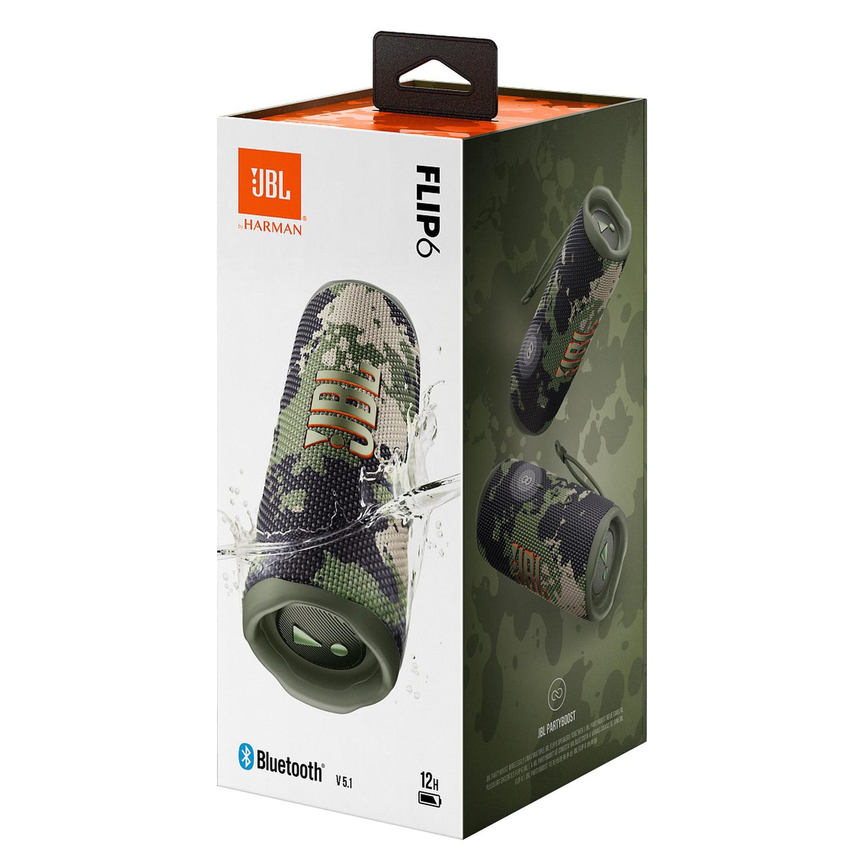 JBL Flip 6 IP67 Portable Bluetooth Speaker Waterproof With Powerful Sound And Deep Bass Squad