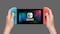Nintendo Switch V2 Console with Neon Joy-Con Controller