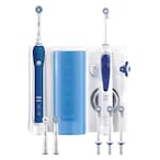 Buy Oral-B Oxyjet Professional Cleaning System With Pro 2000 Electric Toothbrush Kit 501.535.2 White in UAE