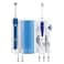 Oral-B Oxyjet Professional Cleaning System With Pro 2000 Electric Toothbrush Kit 501.535.2 White