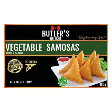 Butler&#39;S Delight Vegetable Samosa 180G