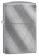 Zippo 28182 Classic Diagonal Weave Chrome Windproof Lighter