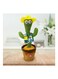 Electric Dancing Cactus Plant Stuffed Toy