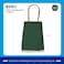 Dark Green Paper bags with handles 15 x 11 x 6 cm Small Kraft Gift bags for Birthday Party Favors, Weddings, Merchandise, Goodies, Baby Shower (24 Bags)