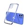 Iphone 12 Pro  Electro Plated Blue  Silcone Case Cover