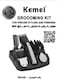 Kemei 11-In-1 Grooming Kit Hair Trimmer &amp; Clippers &amp; Shaver For Man Km-600