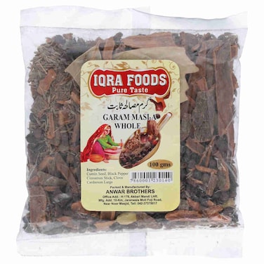 Iqra Foods Garam Masla Whole 100 gr