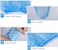 Sybl 100Pcs Disposable Hair Hat Net Plastic Shower Cap Waterproof Head Cover Hat Elastic Hat For Showering Eyelash Eyebrow Tattooing Spray Salon Medical Facilities Food Service (Blue-Plastic)