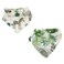 Bebe Au Lait Bandana Bib Set  BBBMJG - Jungle + Rainforest Classic Muslin