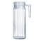Luminarc Quadro Fridge Jug With Lid White 1L